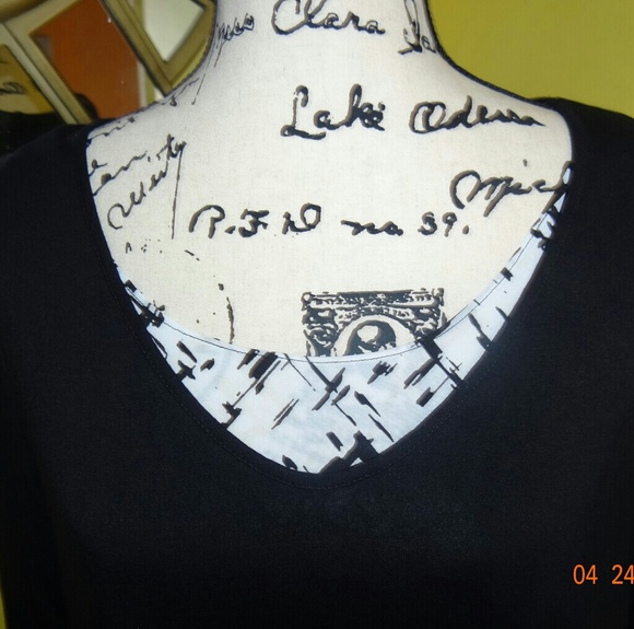 Apt. 9 Black Top XL - Picture 2 of 6